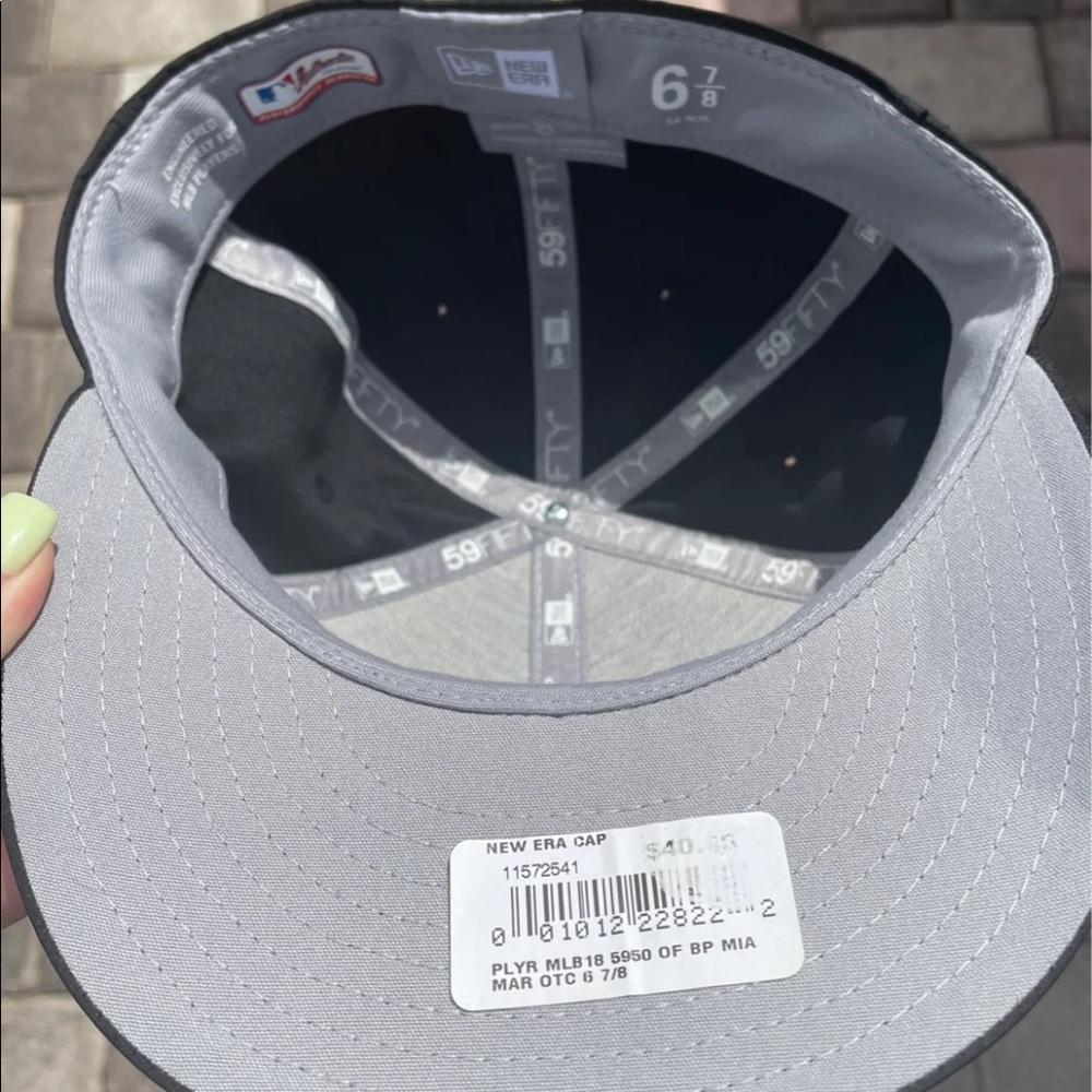 Miami Marlins fitted baseball hat